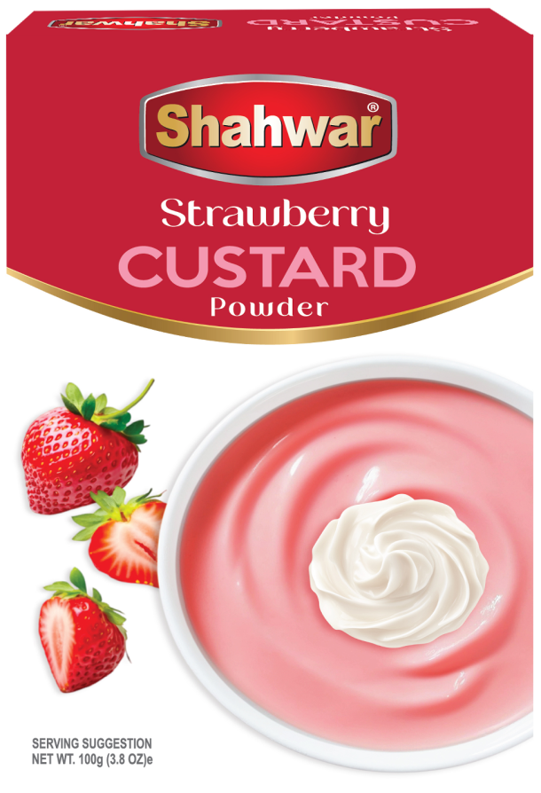 Strawbary Custard